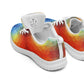 DASH Geo Rainbow Men’s Athletic Shoes Lightweight Breathable Design by IOBI Original Apparel