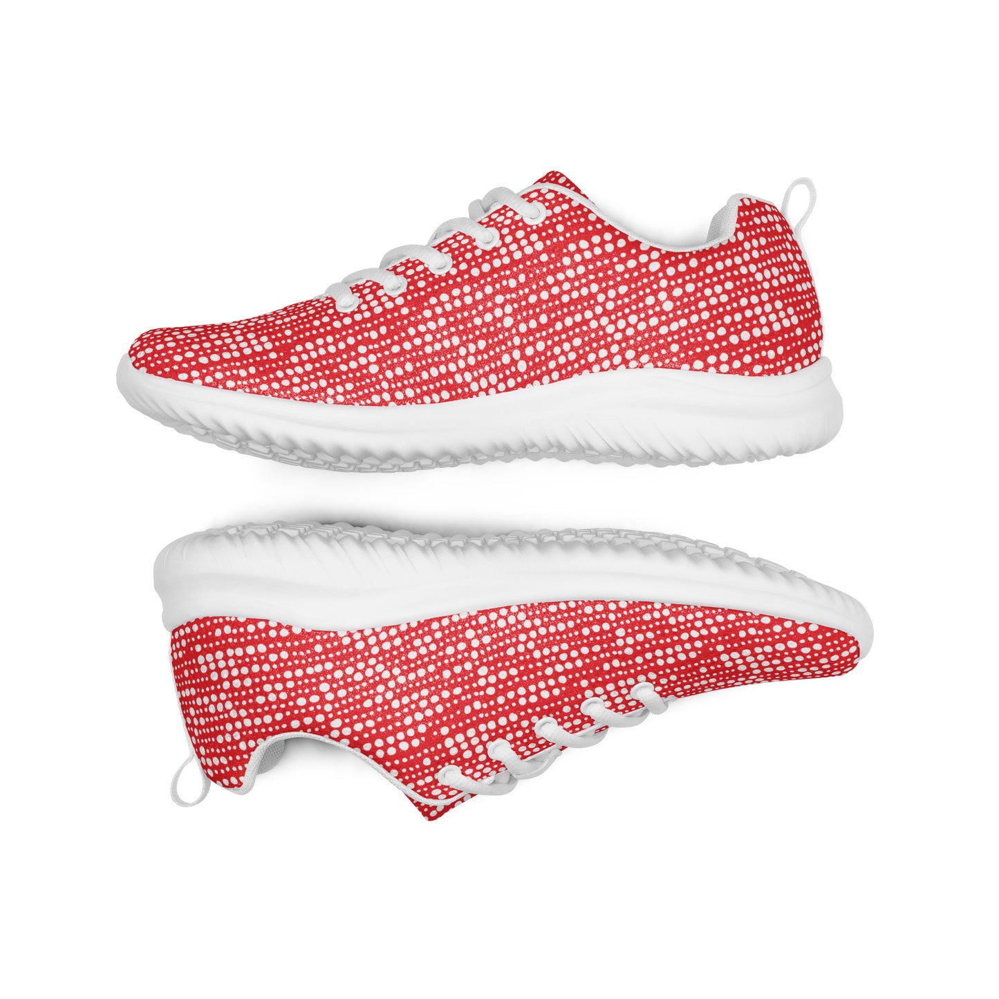 DASH Code Red Athletic Shoes Lightweight Breathable Design by IOBI Original Apparel