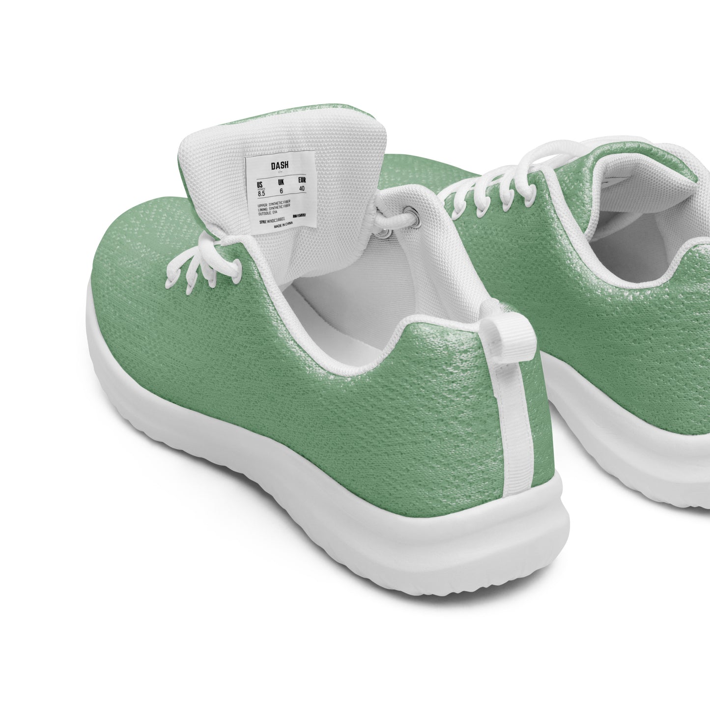 DASH Sage Green Women’s Athletic Shoes Lightweight Breathable Design by IOBI Original Apparel