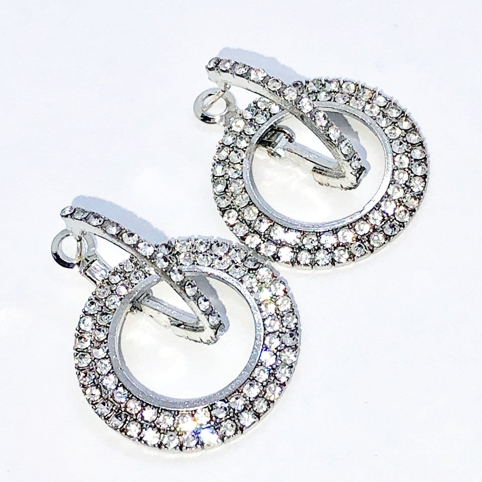 Supreme Shine Double Circle Earrings