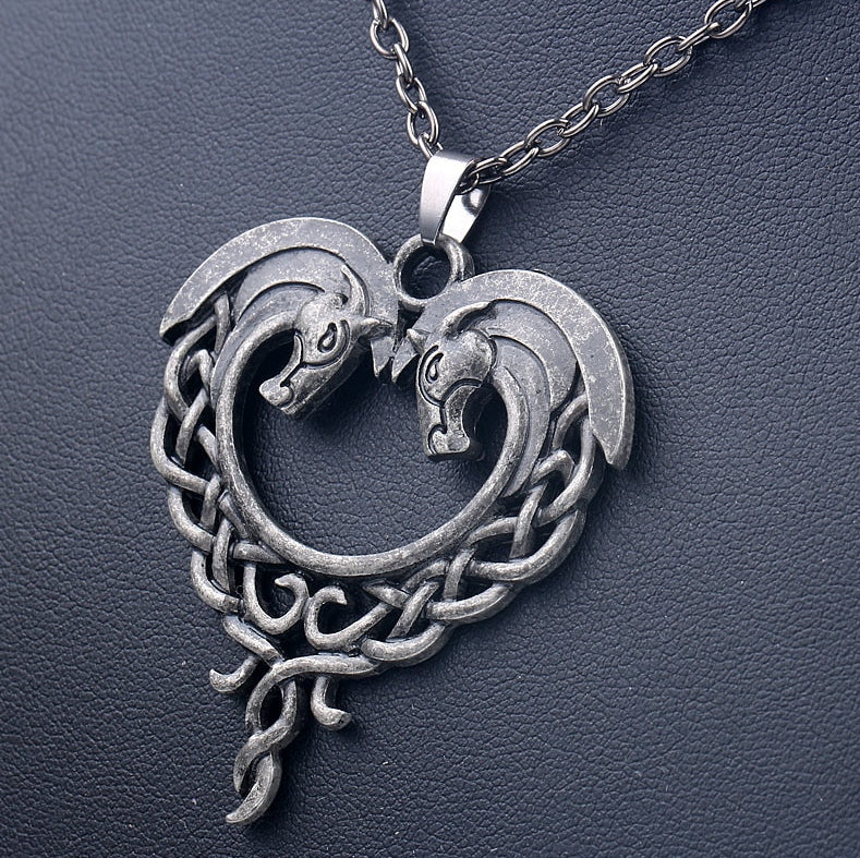 Celtic Horses Necklace for Women or Men Special Occasion Collector's Piece