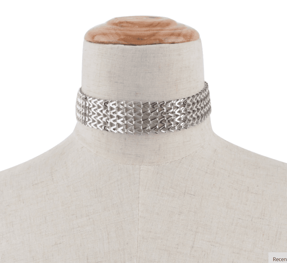 Chain Link Chunky Metal Choker