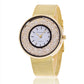 Floating Diamond Crystal Bezel Ladies Watch for Women Special Occasion Gift