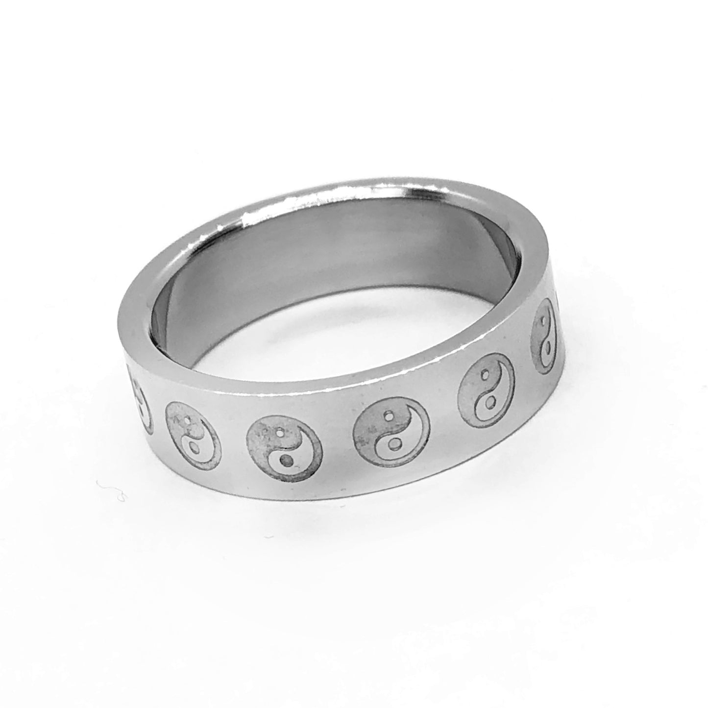 Yin And Yang Stainless Steel Ring