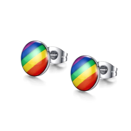 Rainbow Color Stainless Steel Studs