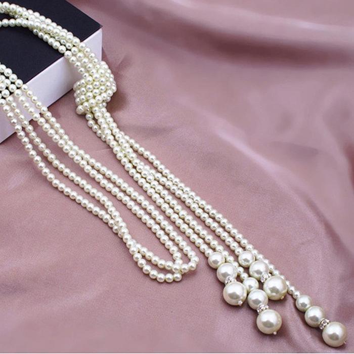 feshionn-iobi-long-knotted-pearl-bead-tassel-necklace