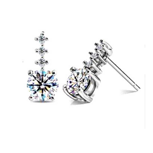 Little Dipper IOBI Crystals Stud Earrings For Woman