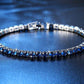 Luxury Blue Swiss CZ Tennis Bracelet for Women Special Occasion Anniversary Holiday Birthday