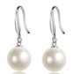 Naked IOBI Pearl Drill Earrings in Three Sizes for Woman