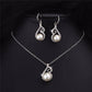 Pearls & Twirls Necklace and Earring Set