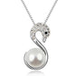 White Swan Pearl Bead Necklace