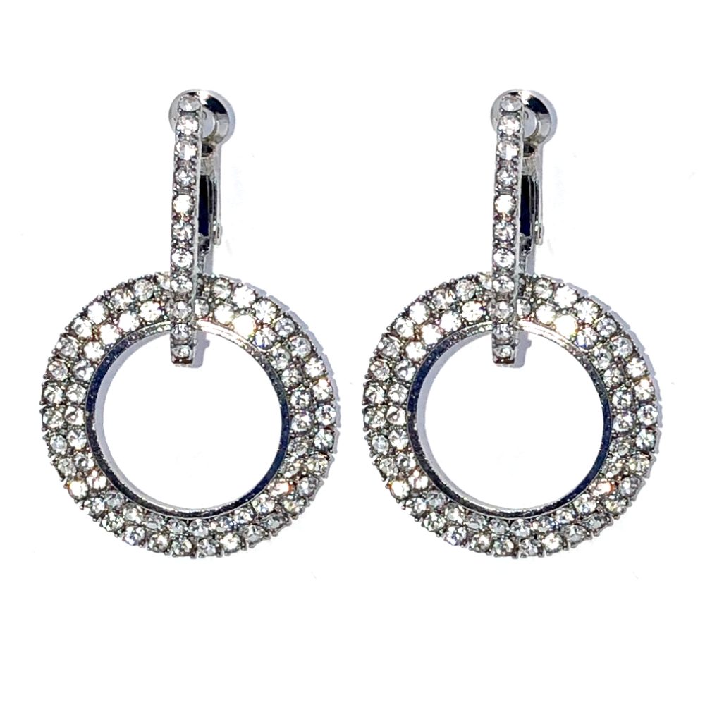 Supreme Shine Double Circle Earrings