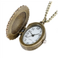 Virgin Mary Embraces A Child Vintage Style Antique Bronze Oval Pocket Watch Necklace for Women