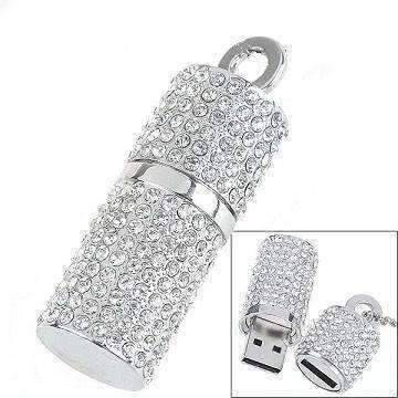 Feshionn IOBI accessories ON SALE - 8G Crystal Encrusted USB Flash Drive Memory Stick