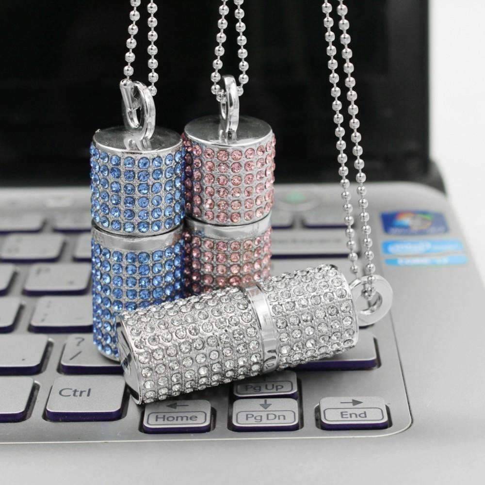 Feshionn IOBI accessories ON SALE - 8G Crystal Encrusted USB Flash Drive Memory Stick