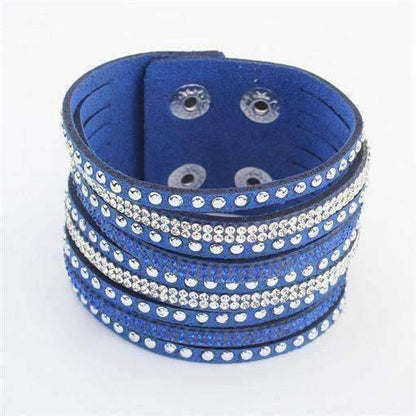 Feshionn IOBI bracelets Cobalt Power Cuff Bracelet in Cobalt Blue