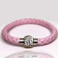 Feshionn IOBI bracelets Pink Rose ON SALE - French Braid Shamballa Magnetic Bangle Bracelet