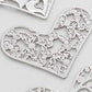 Feshionn IOBI Charms Butterfly Hearts Cut Out Plate for Heart Charm Locket Necklaces ~ Choose Your Theme!