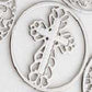 Feshionn IOBI Charms Round Cut Out Plate for Round Charm Locket Necklaces ~Choose Your Theme!