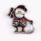 Feshionn IOBI Charms Santa Holiday Collection Free Floating Charms for Charm Locket Necklaces