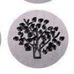 Feshionn IOBI Charms Tree Round Stamped Plate for Round Charm Locket Necklaces ~ Choose Your Theme!