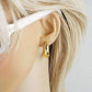 Feshionn IOBI Earrings ON SALE - Gold Bold Huggie Hoop Earrings