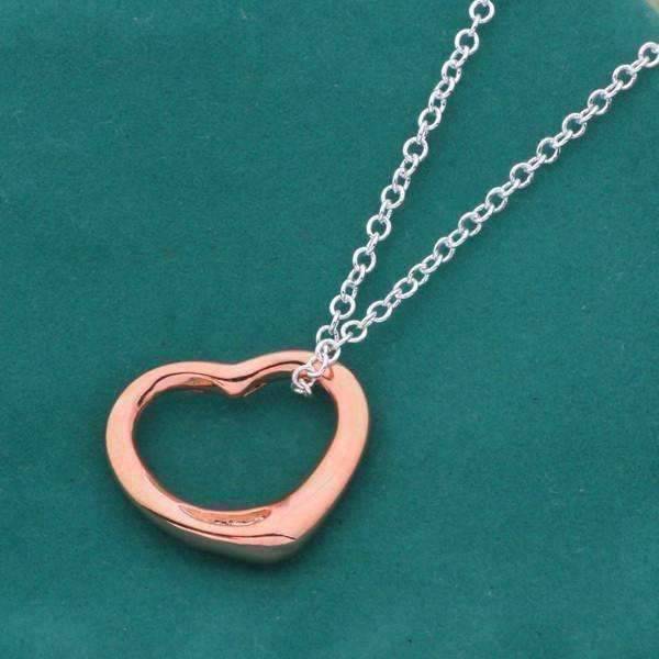 Feshionn IOBI Necklaces Rose Gold Sweet Heart Necklace - Choose your color