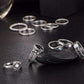 Feshionn IOBI Rings Desert Sky Boho Midi-Knuckle Rings Set of 12 - Silver or Gold