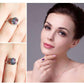 Feshionn IOBI Rings Genuine Rainbow Fire Mystic Topaz Oval Cut 3.4CT IOBI Precious Gems Ring