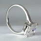 Feshionn IOBI Rings Indira 3CT Princess Cut Solitaire IOBI Cultured Diamond Ring