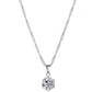 Feshionn IOBI Sets ON SALE Splendid Solitaires Round IOBI Crystals 2CT Necklace and 1CT Earring Set