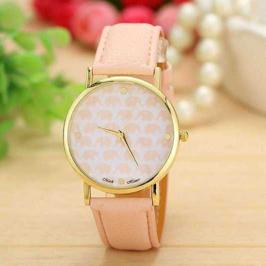 Feshionn IOBI Watches Light Pink CLEARANCE - Elephant Parade Watch