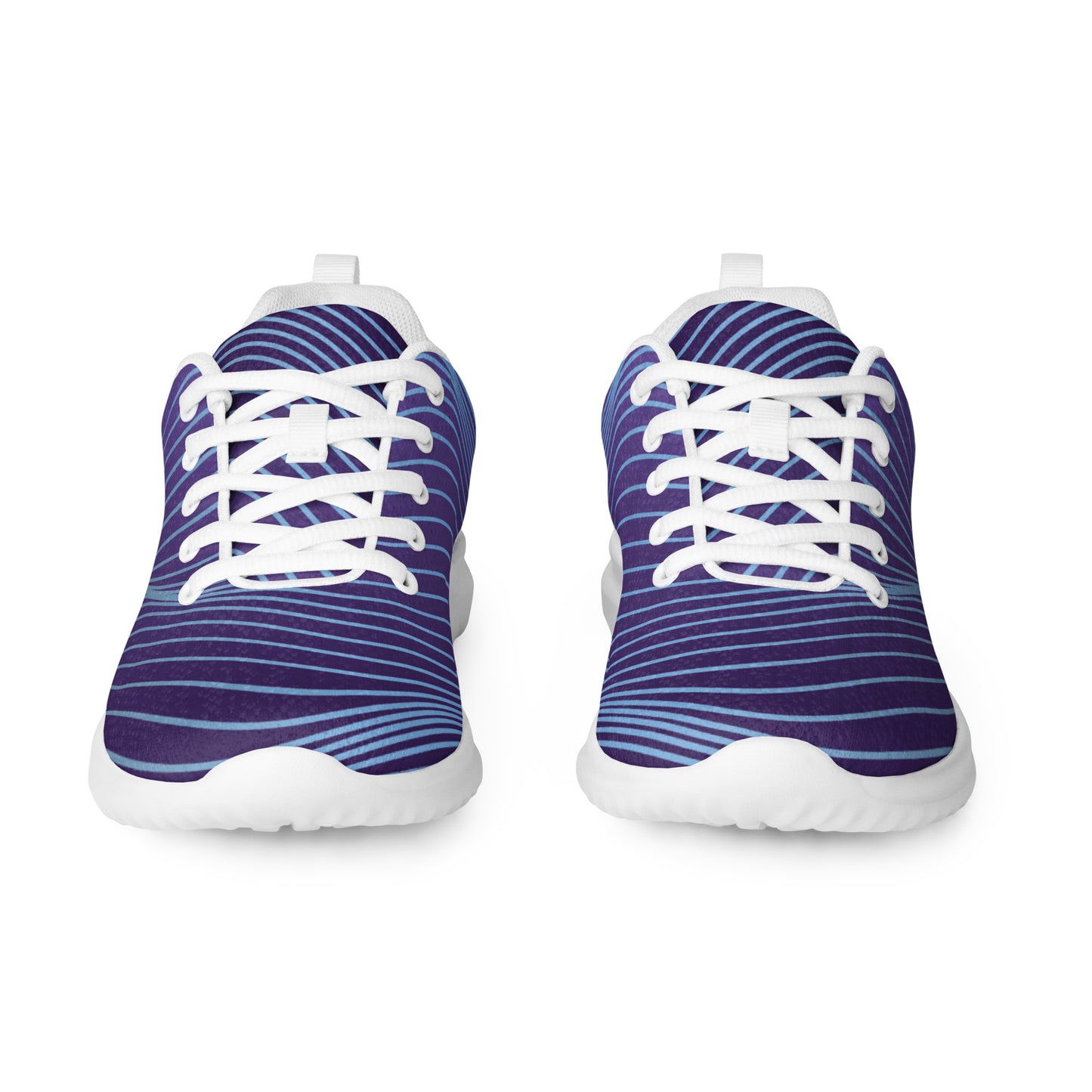 DASH Groovy Purple Men’s Athletic Shoes Lightweight Breathable Design by IOBI Original Apparel