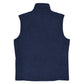 Men’s Columbia Fleece Vest With Pockets Embroidery USA Patriot