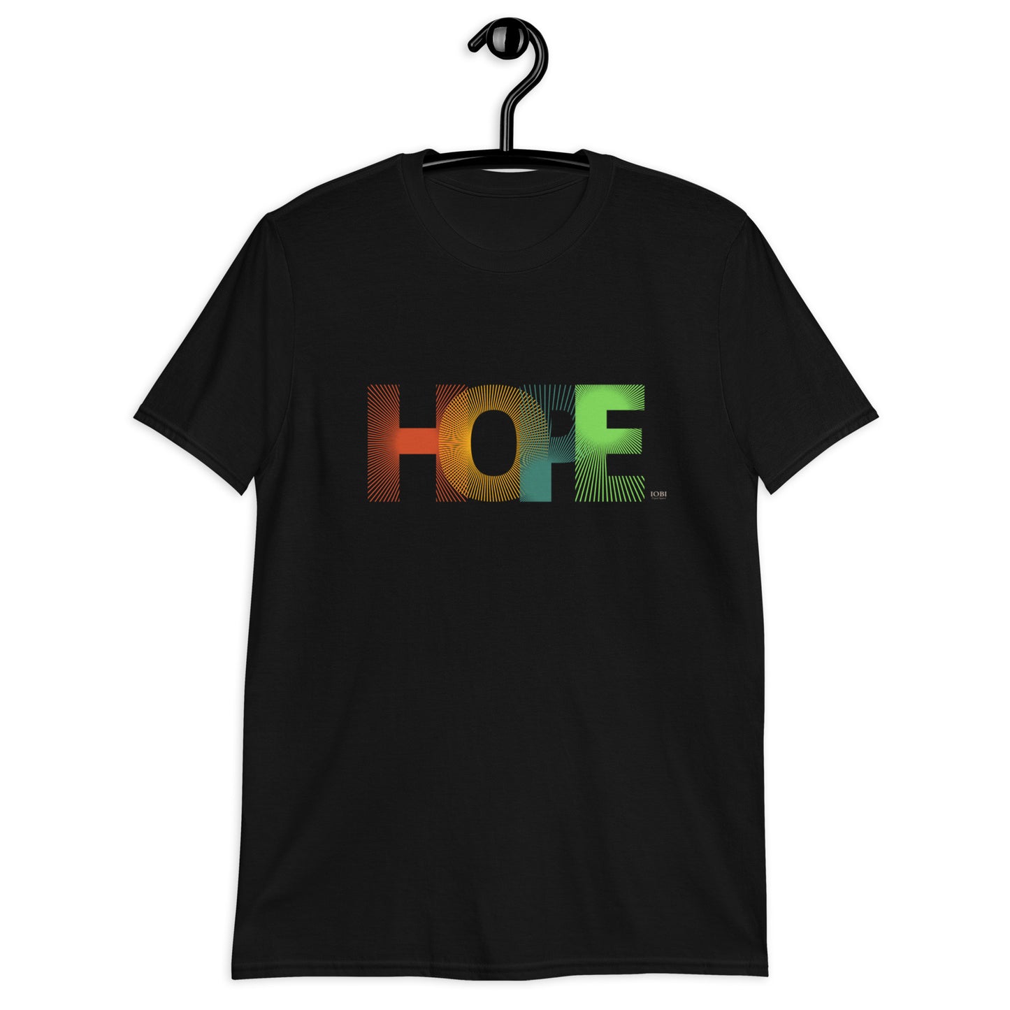 Short-Sleeve Women Soft T-Shirt HOPE Design by IOBI Original Apparel