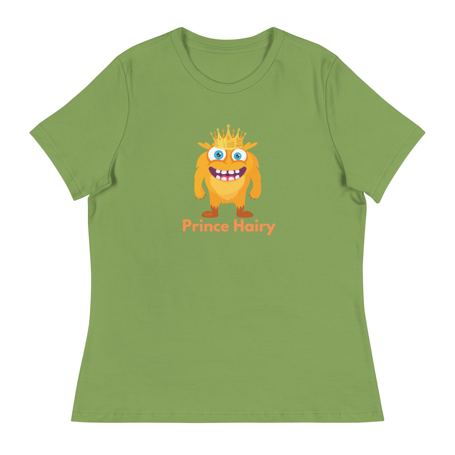 Women's Relaxed Soft & Smooth Premium Quality T-Shirt Prince Harry Design by IOBI Original Apparel