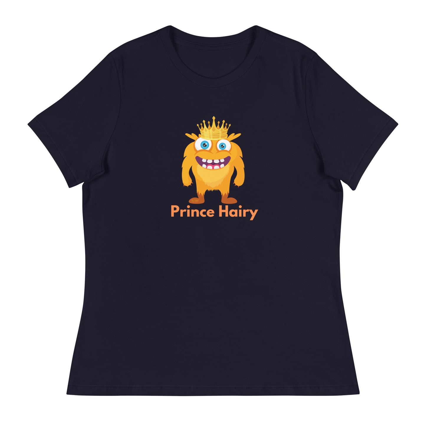 Women's Relaxed Soft & Smooth Premium Quality T-Shirt Prince Harry Design by IOBI Original Apparel