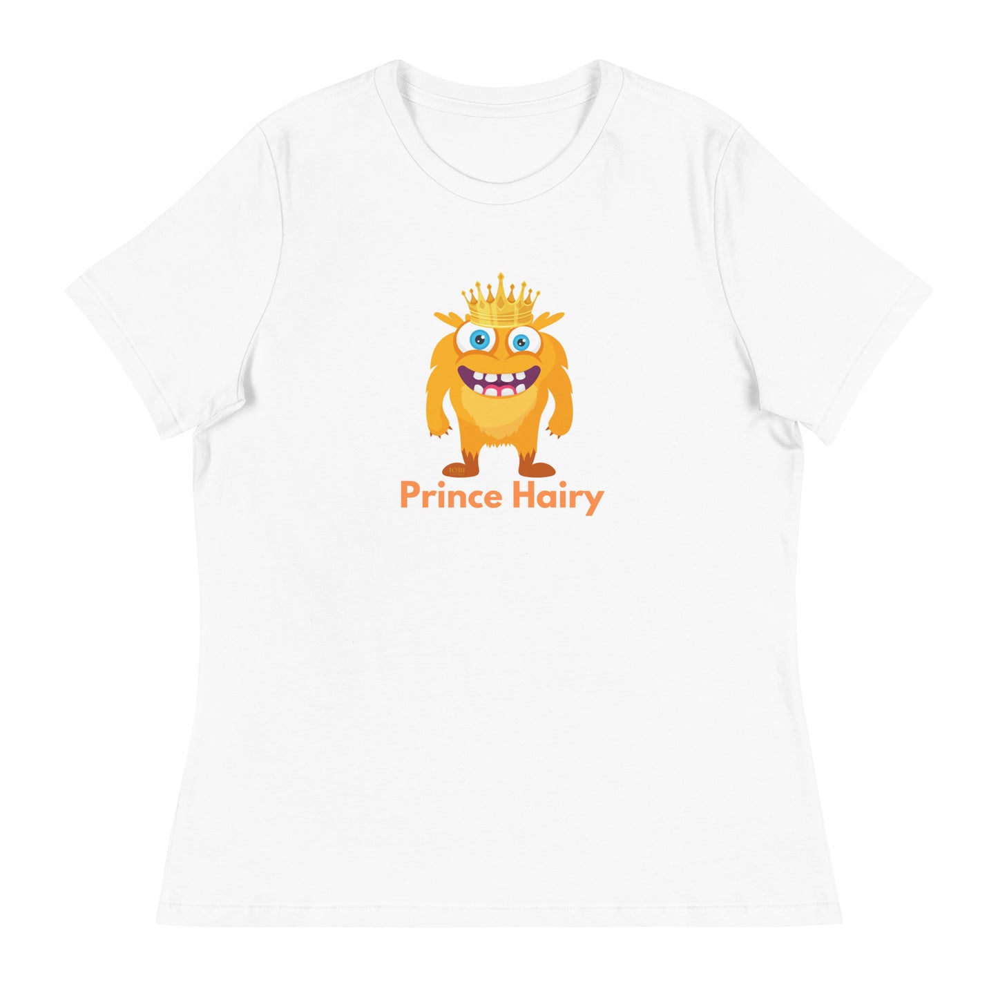 Women's Relaxed Soft & Smooth Premium Quality T-Shirt Prince Harry Design by IOBI Original Apparel